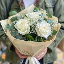 Букет Нежные грёзы в Красный Коммунар Букет цветов из: Розы в Красный Коммунар